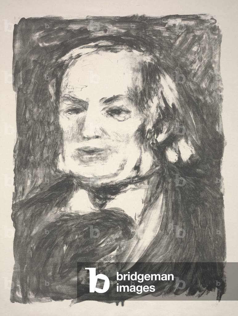 Ritratto di Richard Wagner, 1900 (lito)