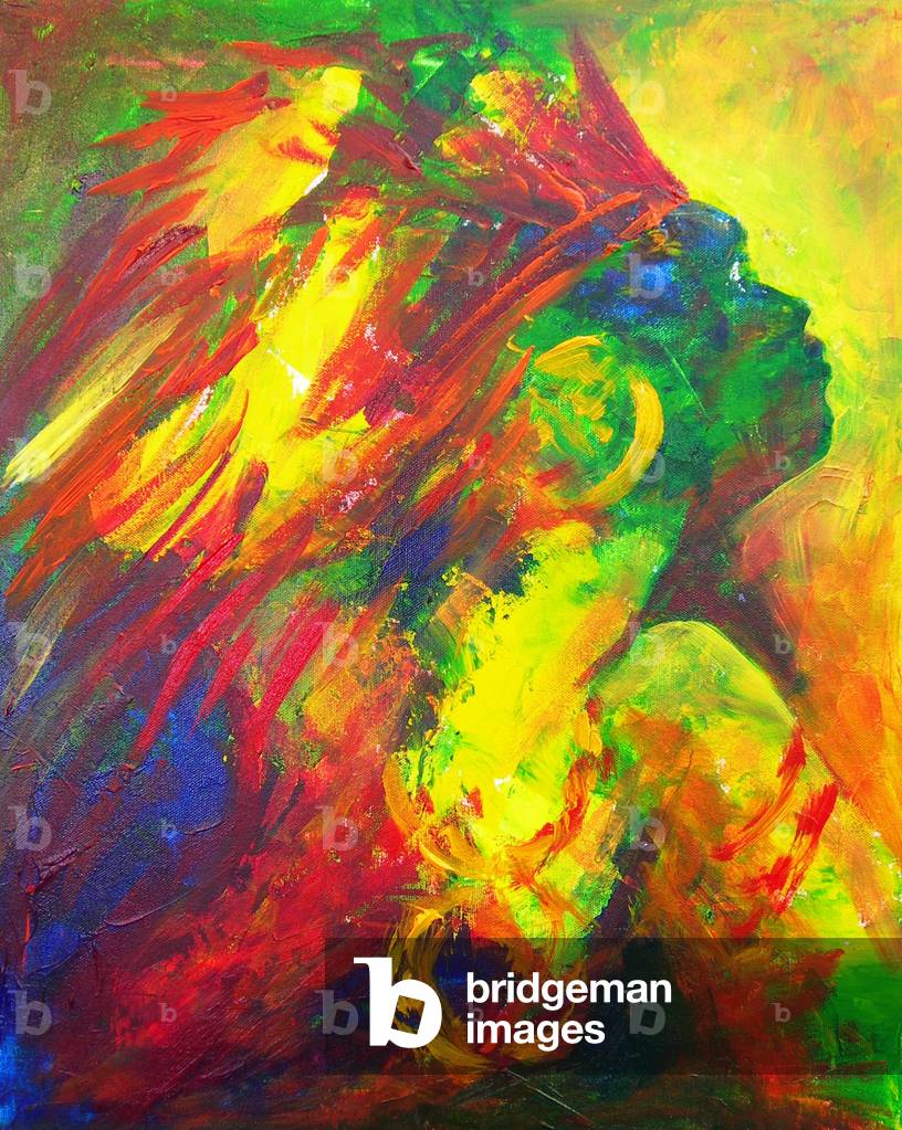 Guatiguana il Taino, 2011 (acrilico su tela)