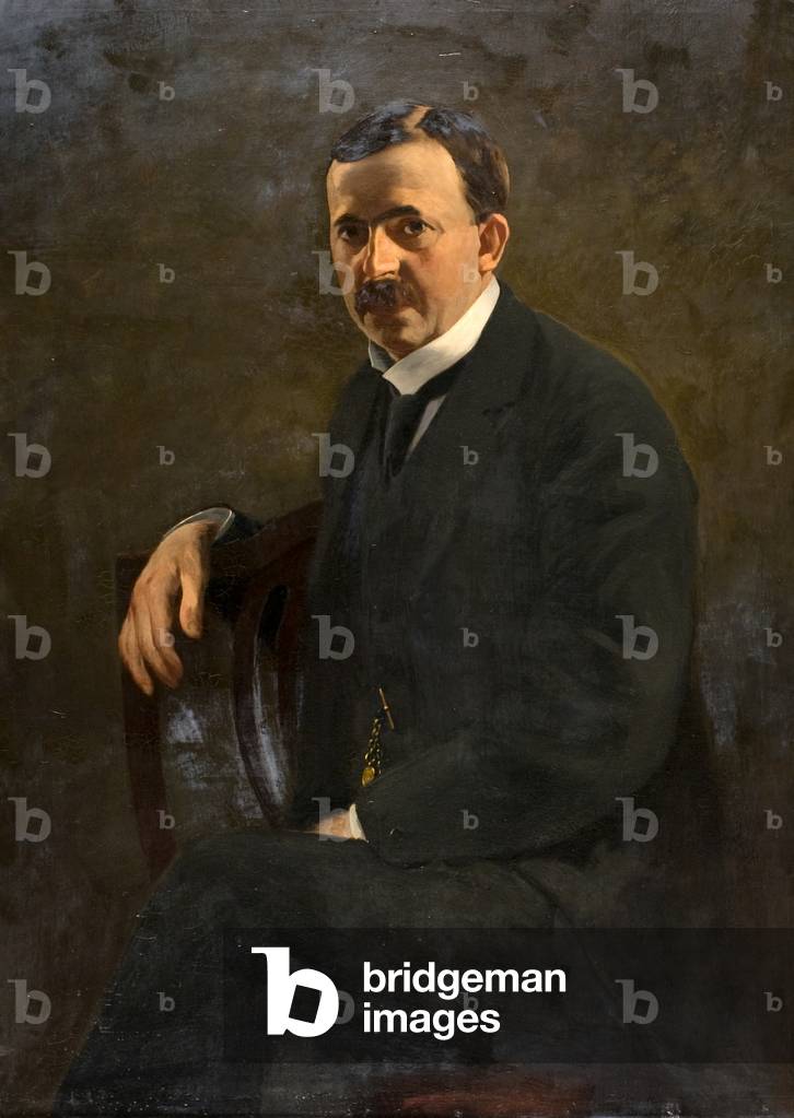 Bild von Gemälde "Dr. George Lawrence" 1913 von William Bradley Lamond
