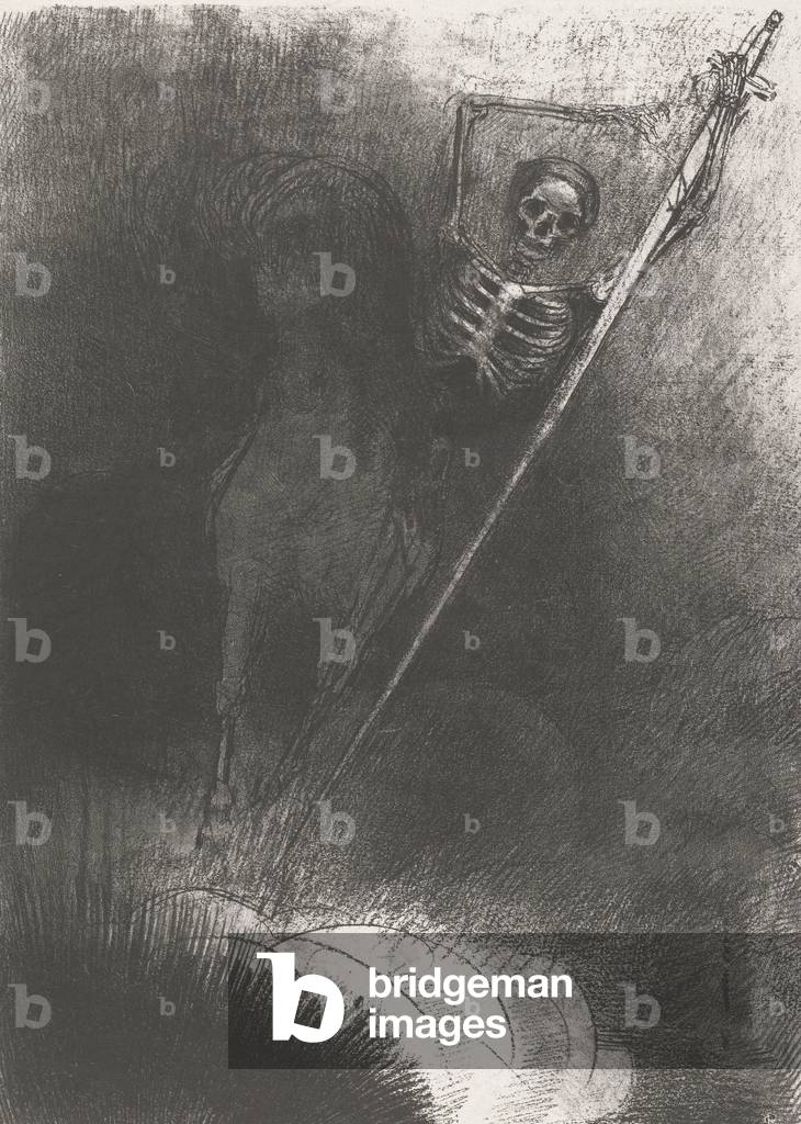 Death on a Horse, 1899 (print)