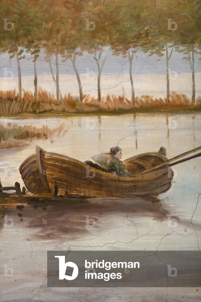 Bild von Fresko "Zweites Hinterzimmer" 1810 von Belgian School