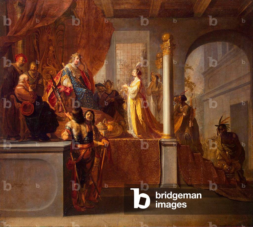 la regina di Saba prima di Salomone, c. 1640 (olio su tela)