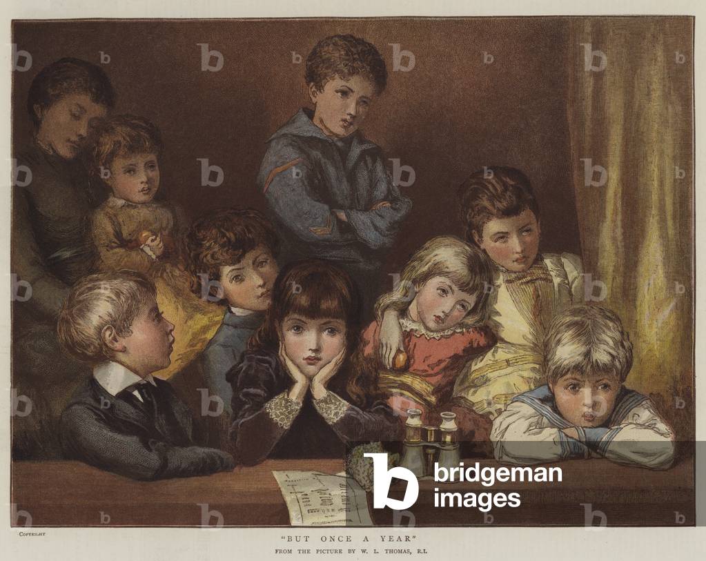 Ma una volta all'anno (cromolito)