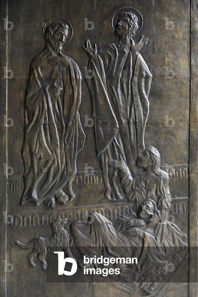 Bild von Skulptur "Basilika des Nationalen Gelübdes (Spanisch: Bas'lica del Voto Nacional)"