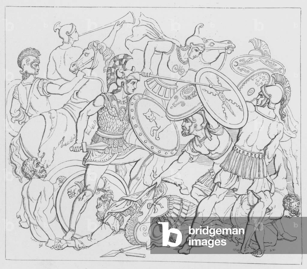 Battaglia del Lago Regillus (incisione)