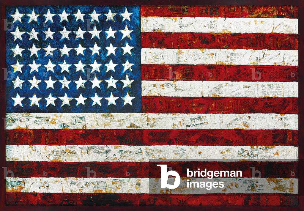 "Flagge" 2007 von Vik Muniz