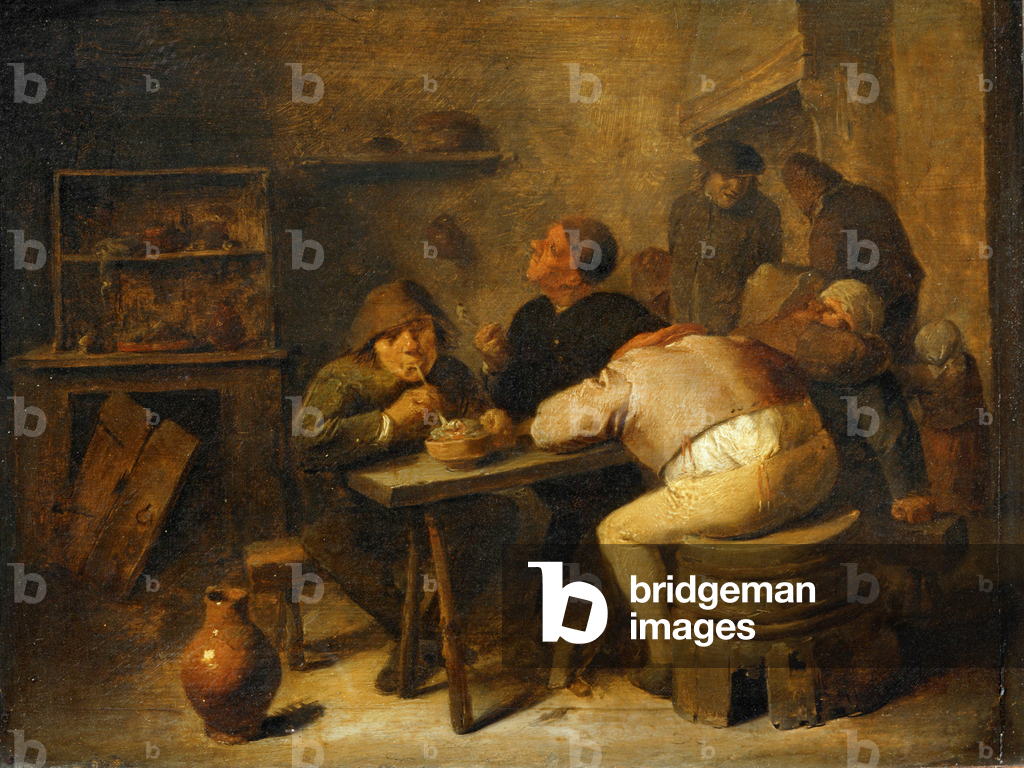 Tabagie - Interieur eines Gasthauses ...