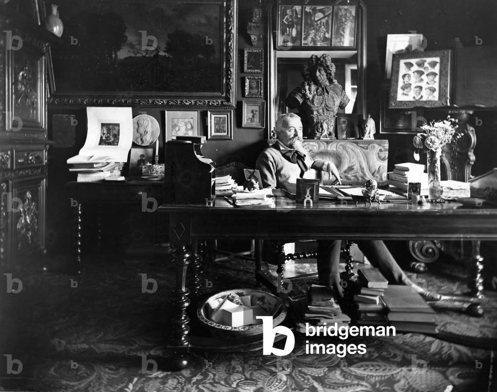 Image de Photographie représentant Ernest Lavisse (photo n/b) par Dornac, b/w