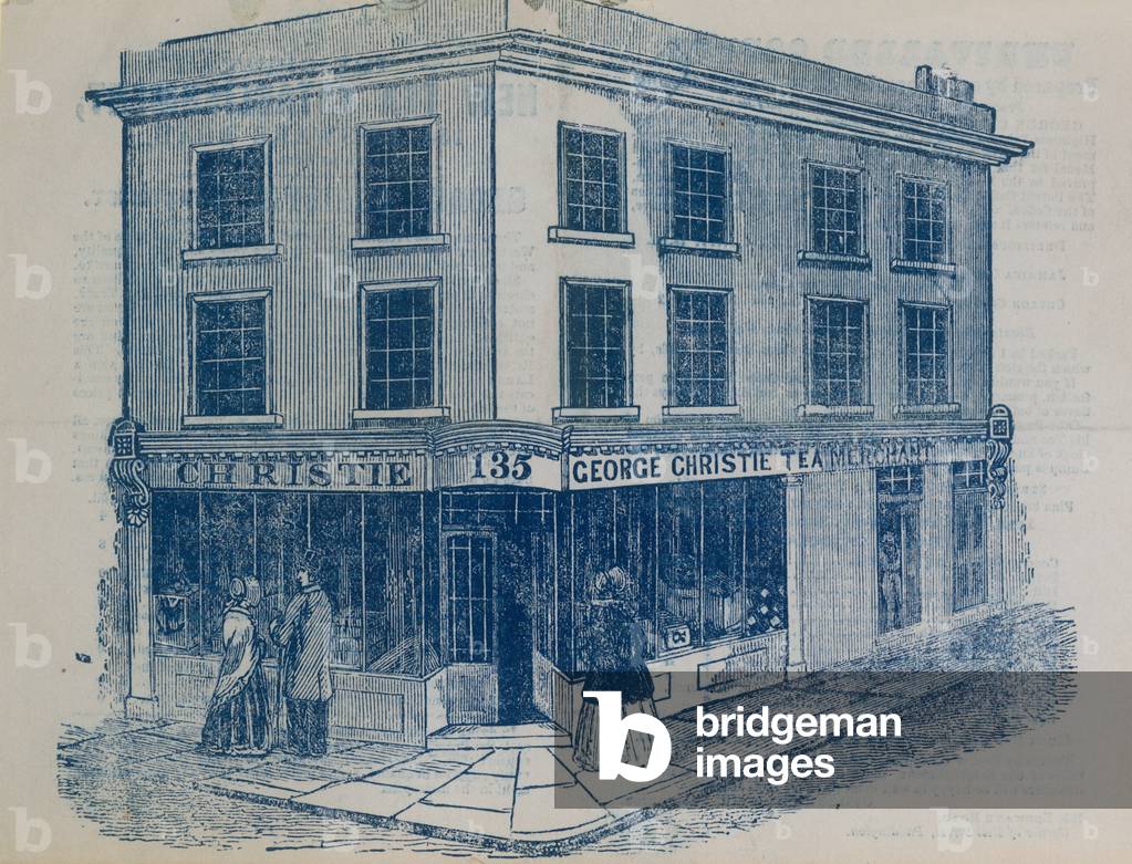 "George Christie Tea Merchant (incisione)" di English School