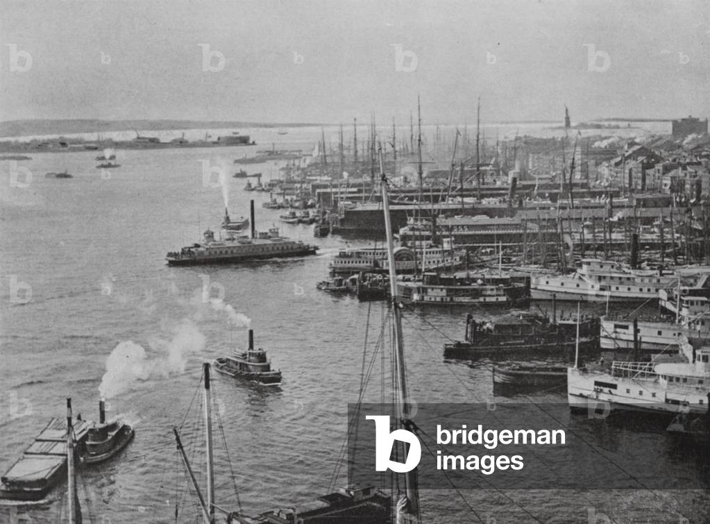 Bild von Fotografie "East River Docks" von American Photographer
