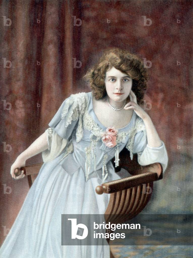 L'attrice francese Berthe Bady, foto di Boissonnas e Taponier dal giornale francese «Le Theatre», 1 giugno 190