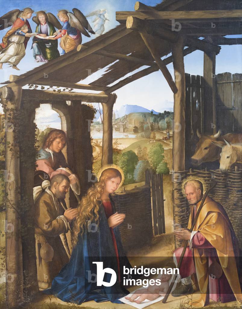 Adorazione dei pastori, 1500-07 circa, Boccaccio Boccaccino (olio su tavola)