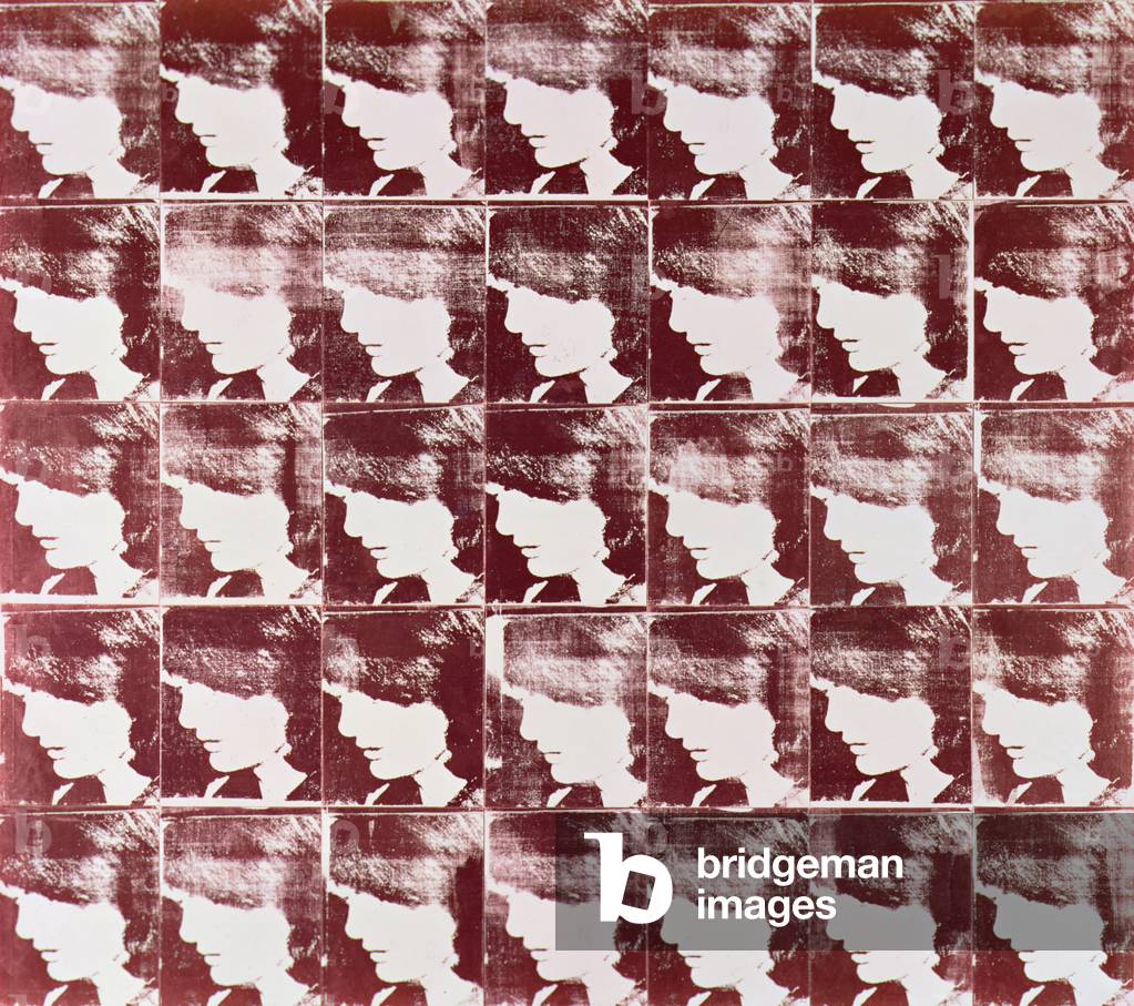 Image of Print depicting Jackie 1964 by Andy Warhol