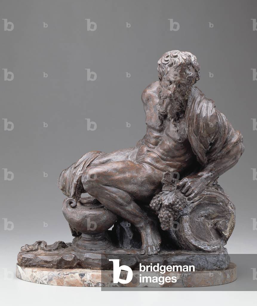A Bacchic Figure, Allegory of Autumn, c.1525-1550 (bronze)