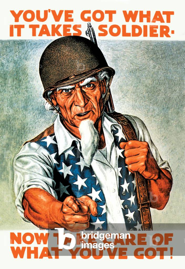 You've Got What It Takes, Soldier - Now Take Care of What You've Got!, Uncle Sam