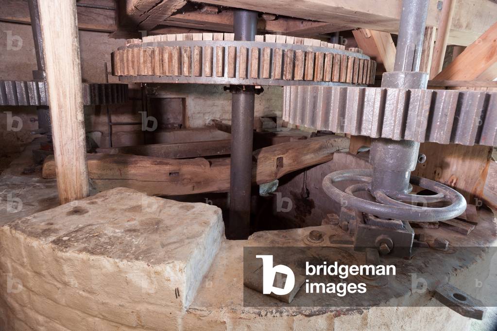 Wassermühle (Pedes Molen, Bistmolen). Ende des 19. Jahrhunderts.