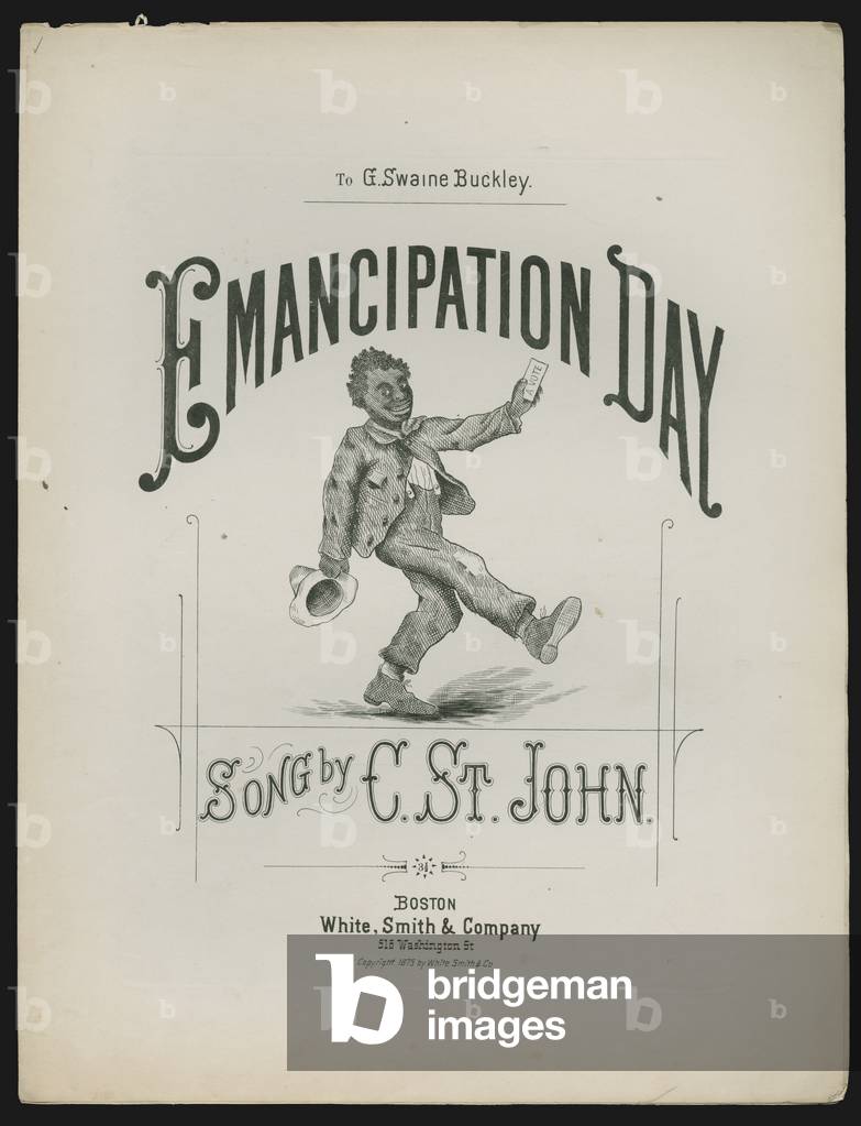 Image de Estampe représentant Jour de l'émancipation 1875 par American School