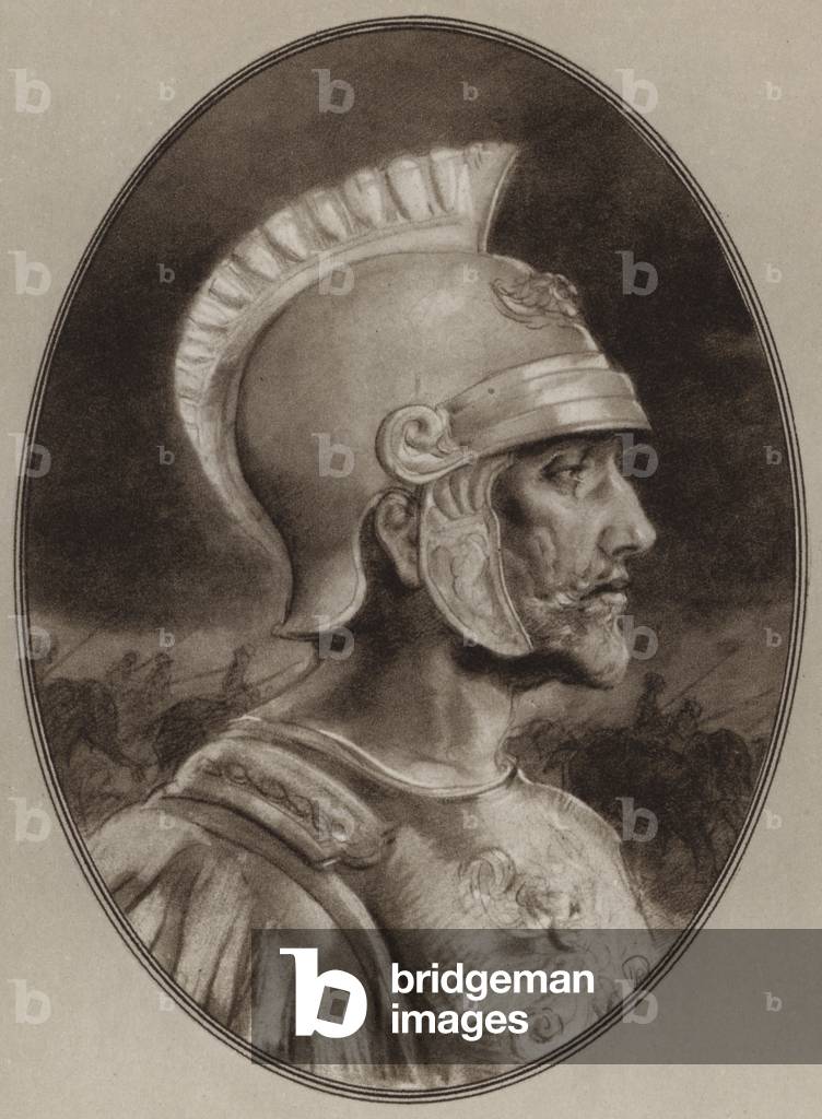 Ritratto di Asoka (litho)