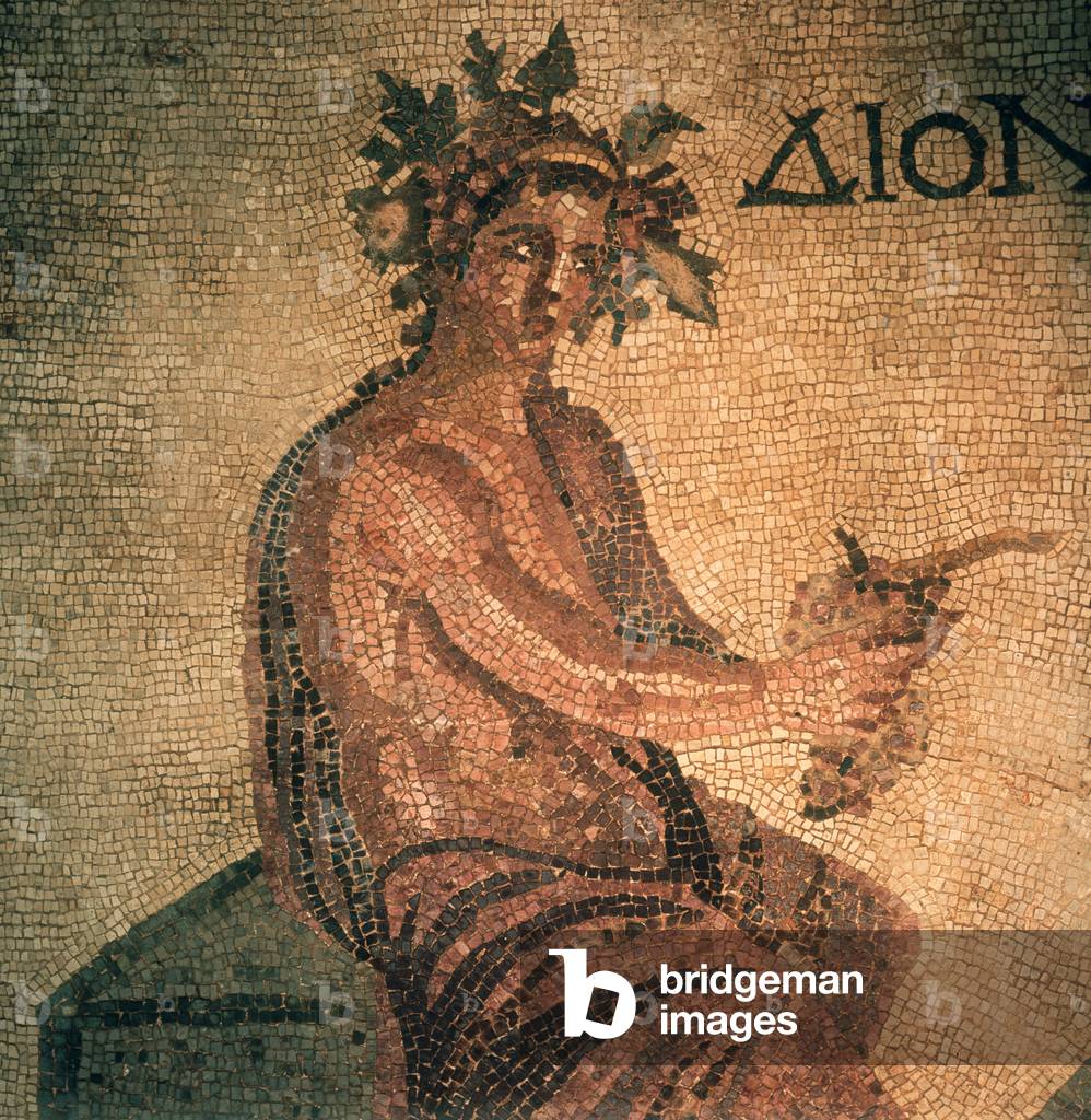 Bild von Mosaik "Dionysus (Mosaik)" von Roman