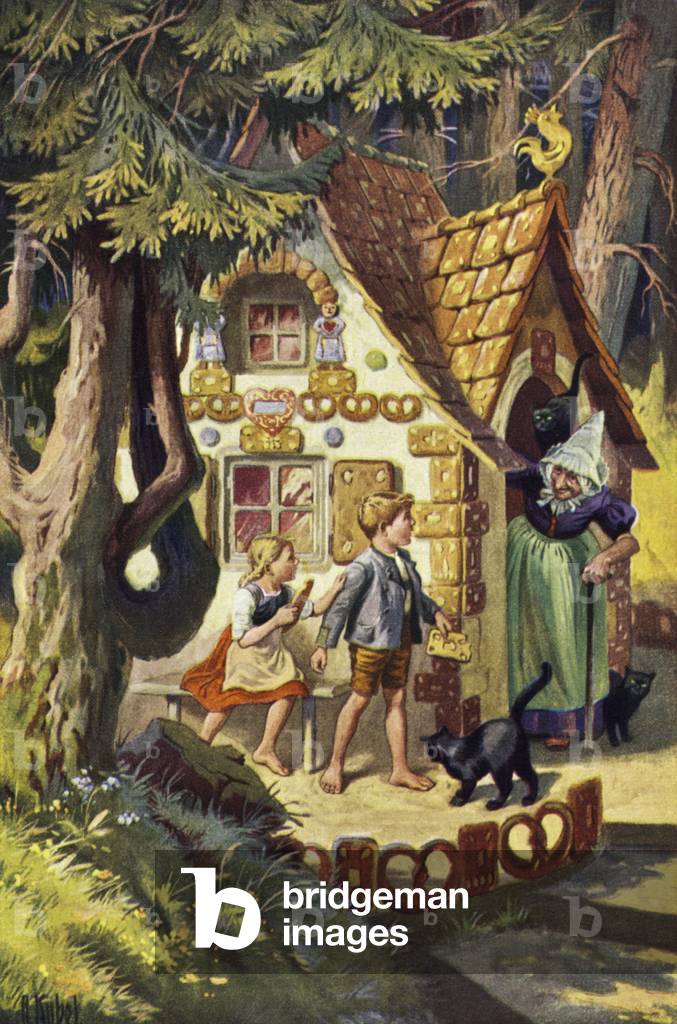 Image of 'Hänsel und Gretel' (Hansel by Kubel, Otto (1868-1951)