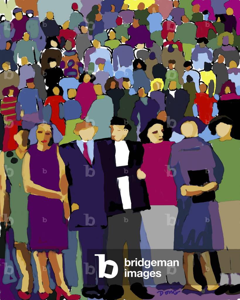 Standing Crowd, 2003 (computer graphics)