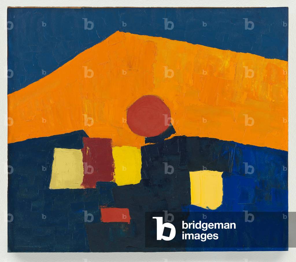 Senza titolo, 1955-1965 (olio su tela)