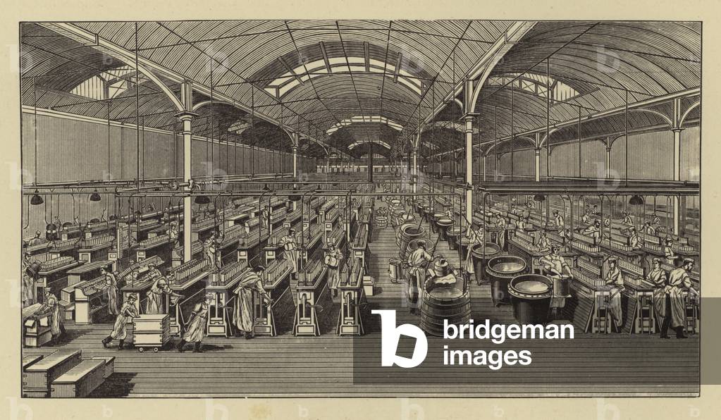 "Price's Patent Candle Company (incisione)" 1801 di English School