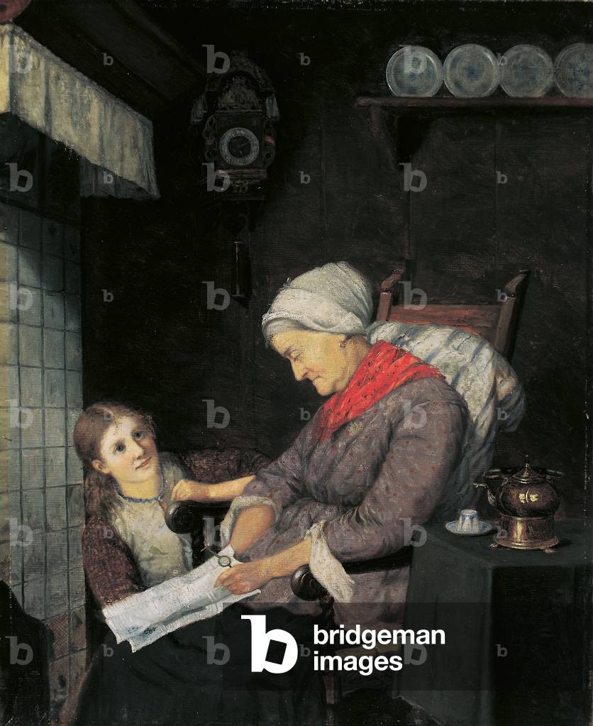 Nonna in visita, 1882