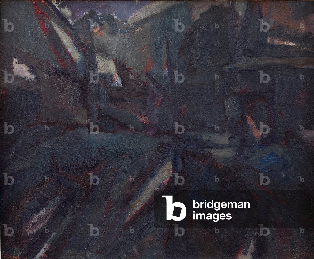 Bild von Gemälde "Wapping" 1938 von David Bomberg