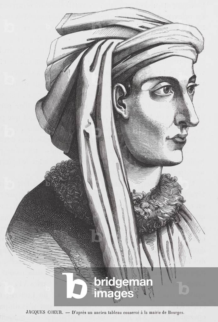 "Jacques Coeur" 1801 di French School