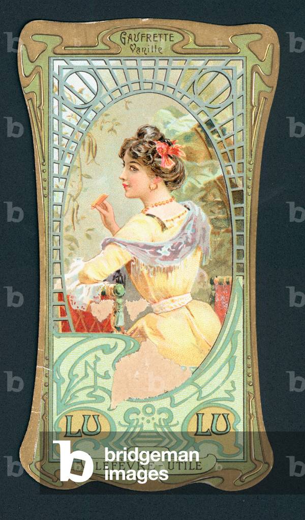 "Lulu Werbekarte" 1801 von French School