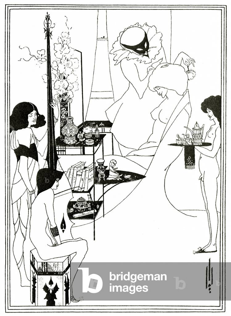 La toilette di Salomè, 1894 circa (litografia)