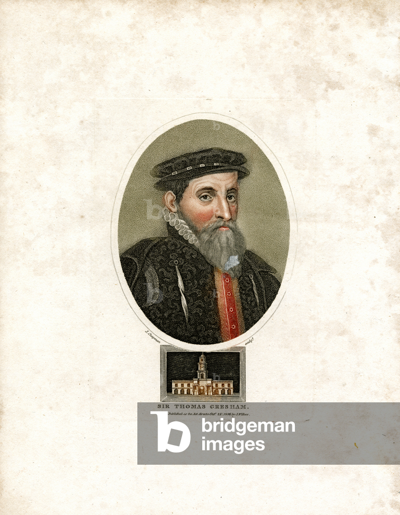 Sir Thomas Gresham, 1810 (print)