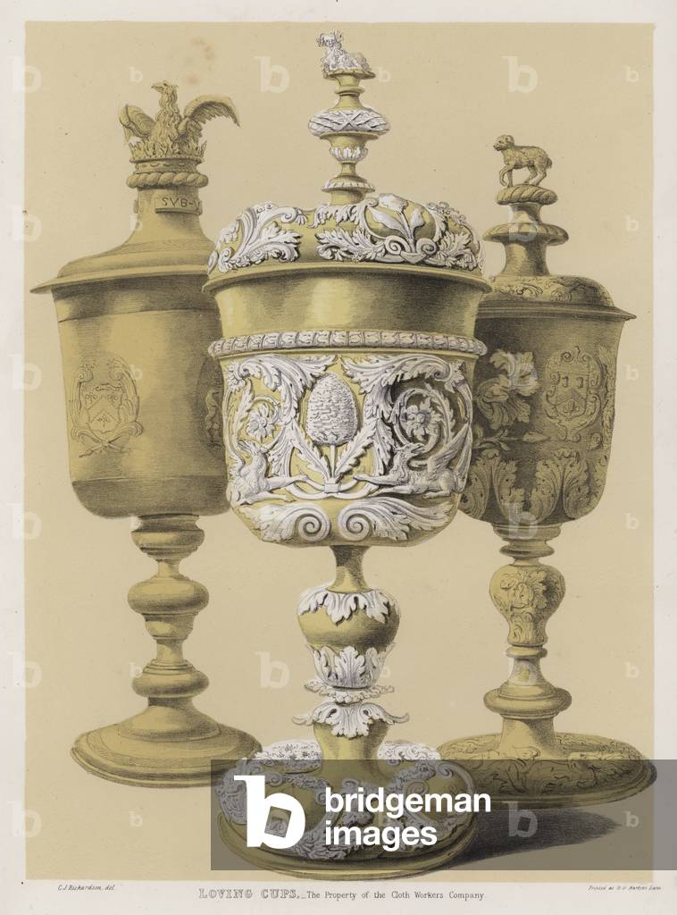 Coppe Loving, di proprietà della Cloth Workers Company (colore lito)