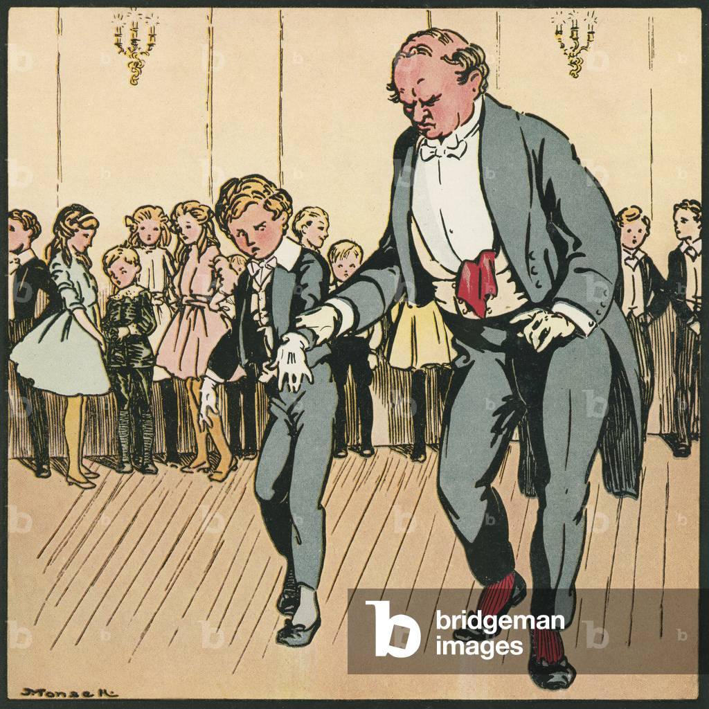 Image of Print depicting Dancing class by John Robert Monsell