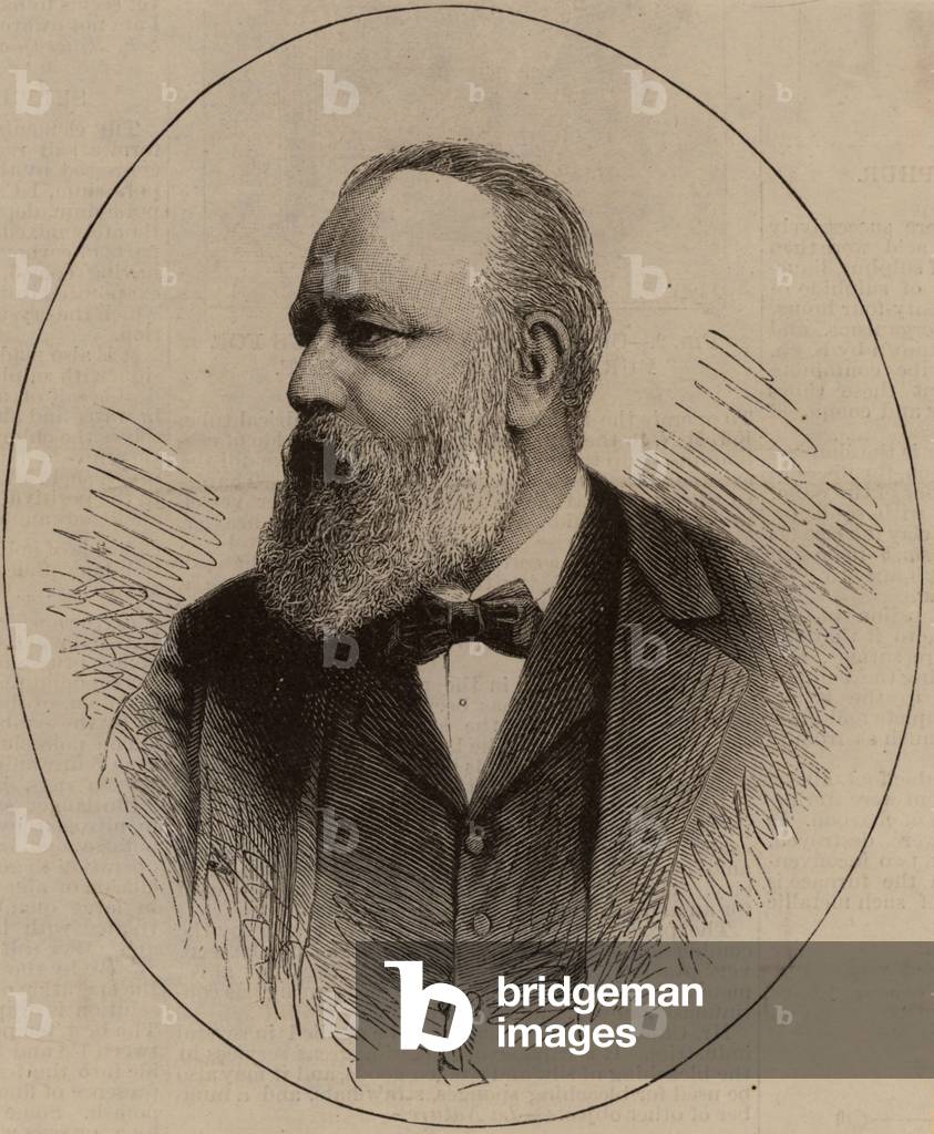"Ritratto di Theodor Billroth", b/w