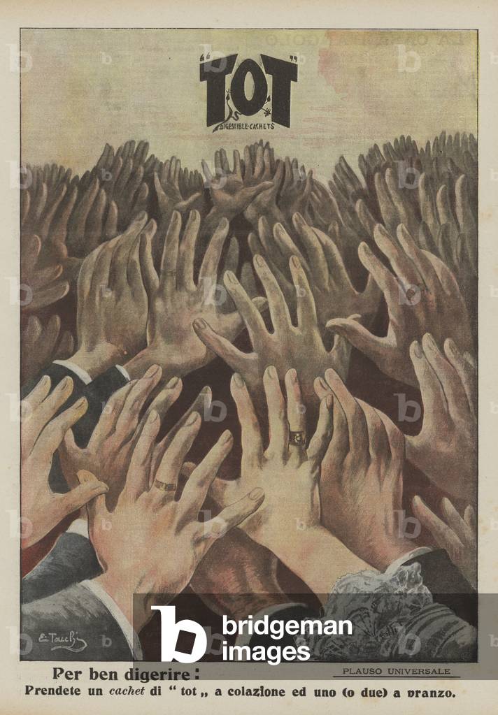 "Per ben digerire (colour litho)" di Italian School