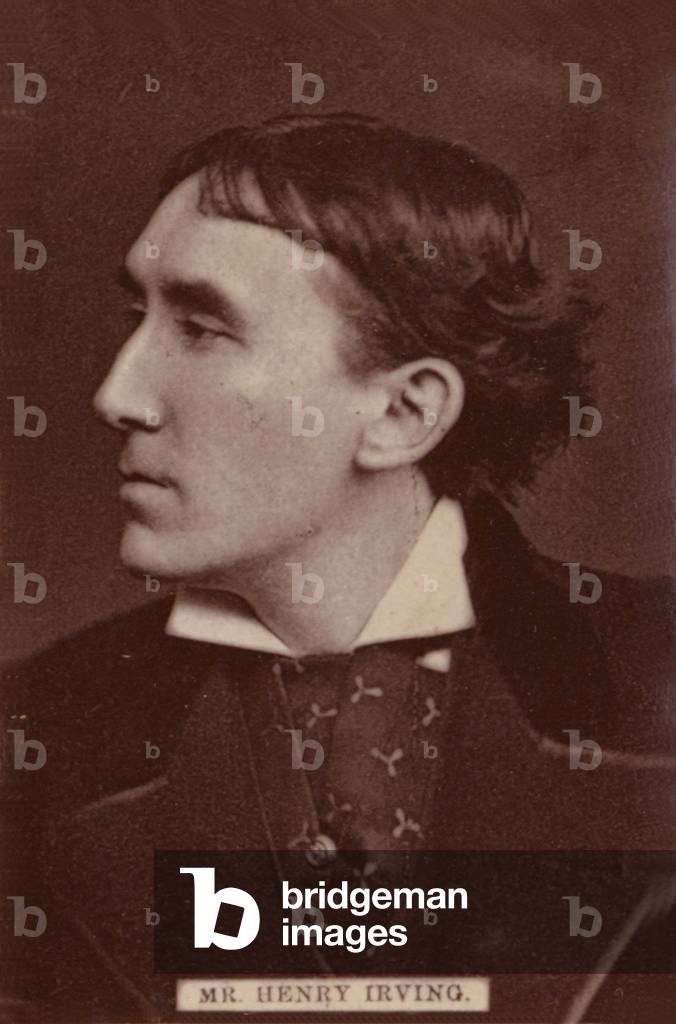 Image of Photography depicting Mr. Henry Irving (b/w photo) by English Photographer