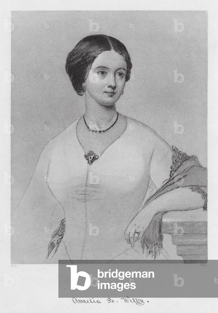 Amelia B Welby (engraving)