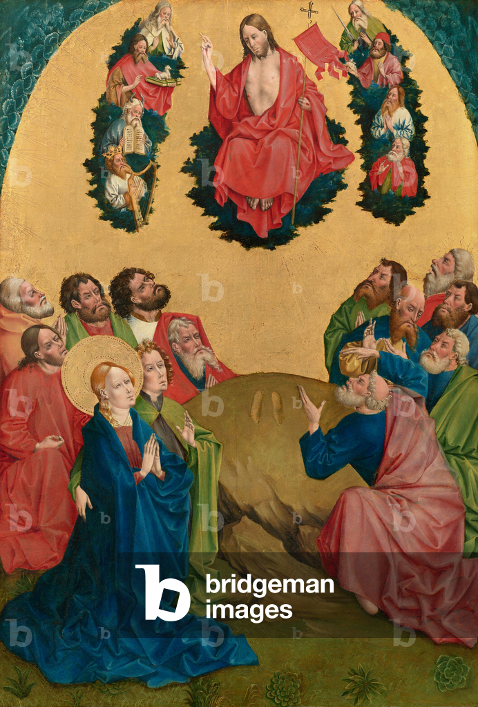 Immagine di Dipinto "L'Ascensione" 1456 di Johann Koerbecke