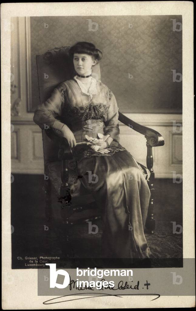 Immagine di Fotografia "Ak Granduchessa Marie Adelheid di Lussemburgo" di German Photographer, b/w