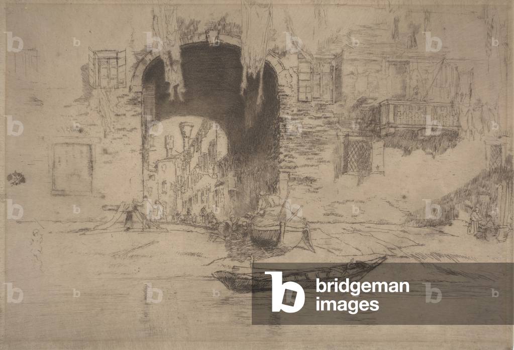 San Biagio, 1880 (gravure et pointe sèche)