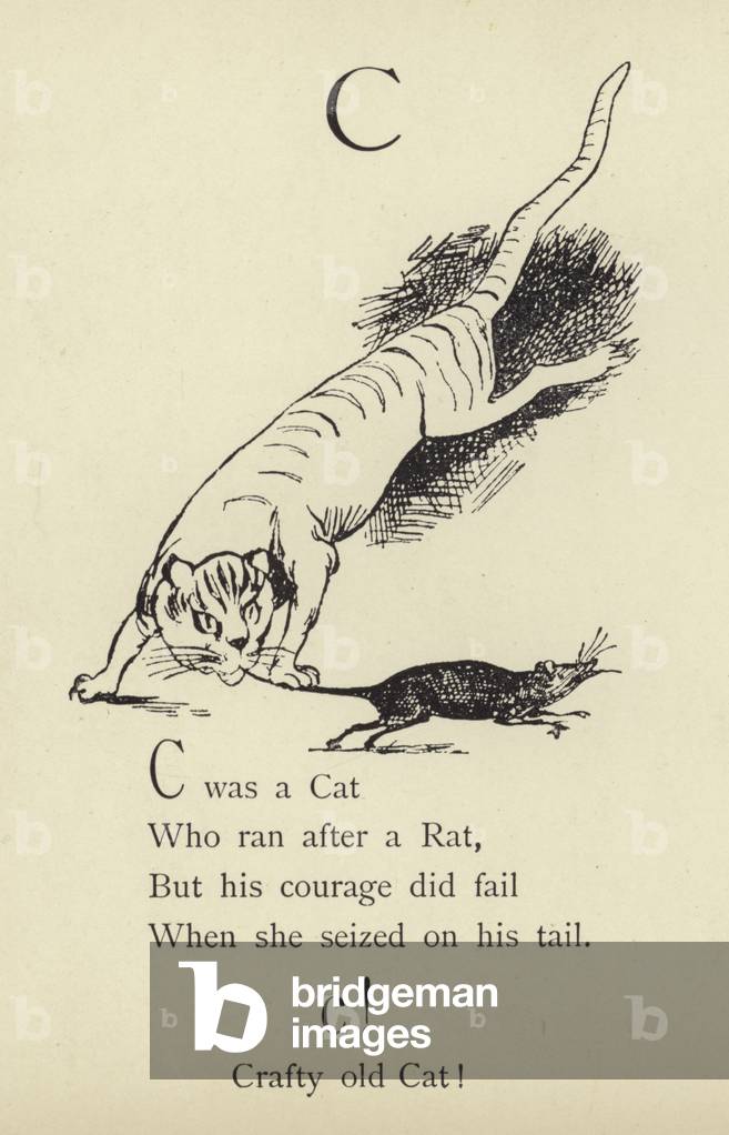 "La lettera C (incisione)" di Edward Lear