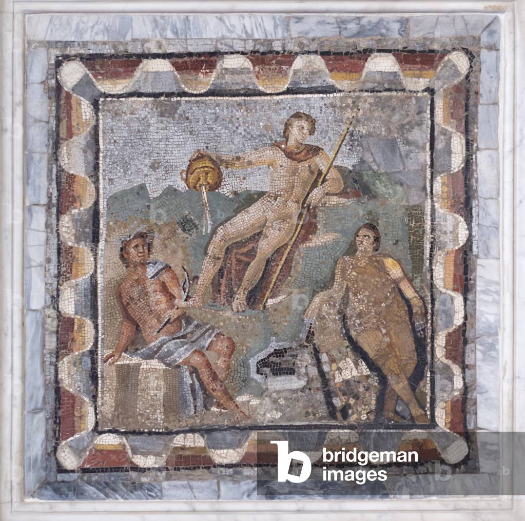 Image de Mosaïque représentant Groupe de divinités de l'eau (mosaïque)