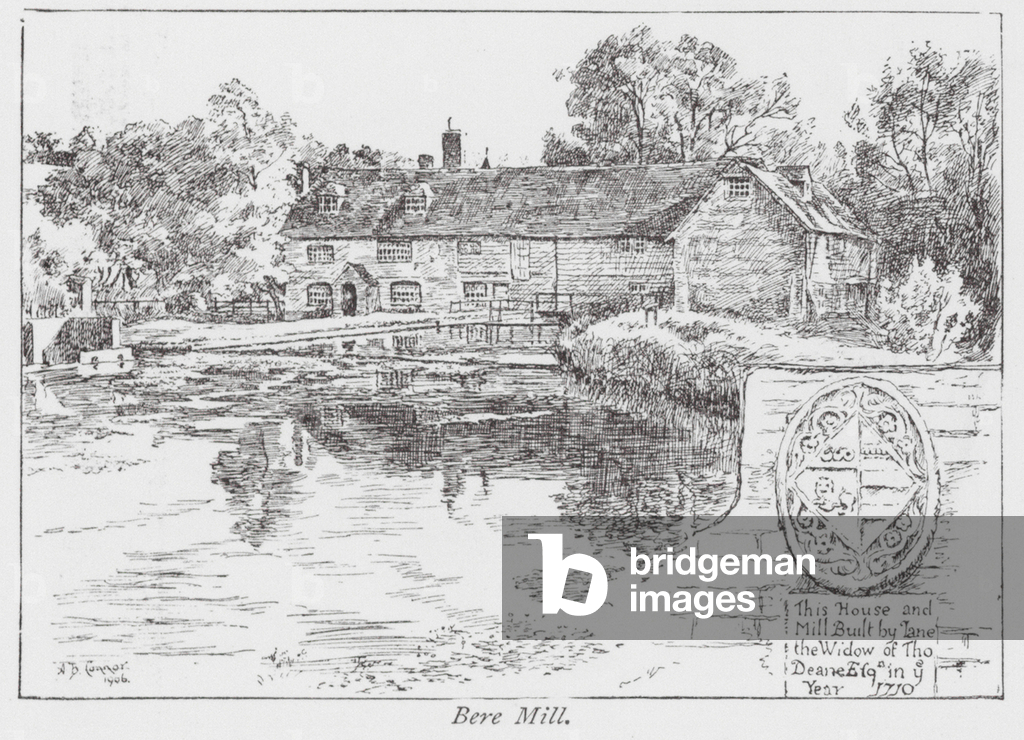 Mulino di Bere (litografia)