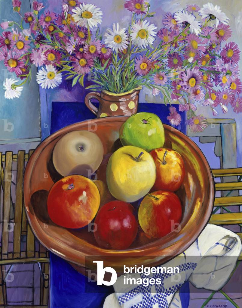 Immagine di Dipinto "Silent Mele 1997 Isy Ochoa (b.1961/francese) Olio su tela Collezione privata" di Isy Ocho