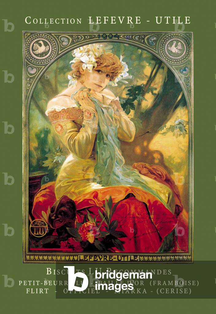 Biscuits LU Recommandes (colour litho)