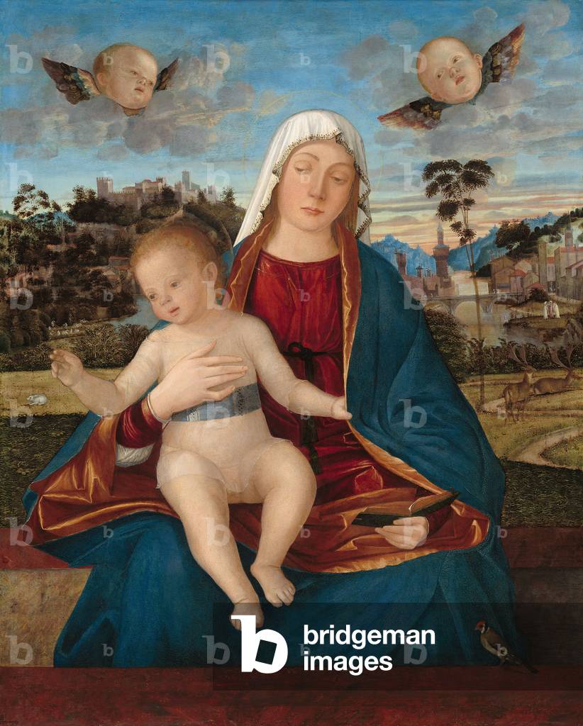 Immagine di Dipinto "Madonna col Bambino" 1505 di Vittore Carpaccio