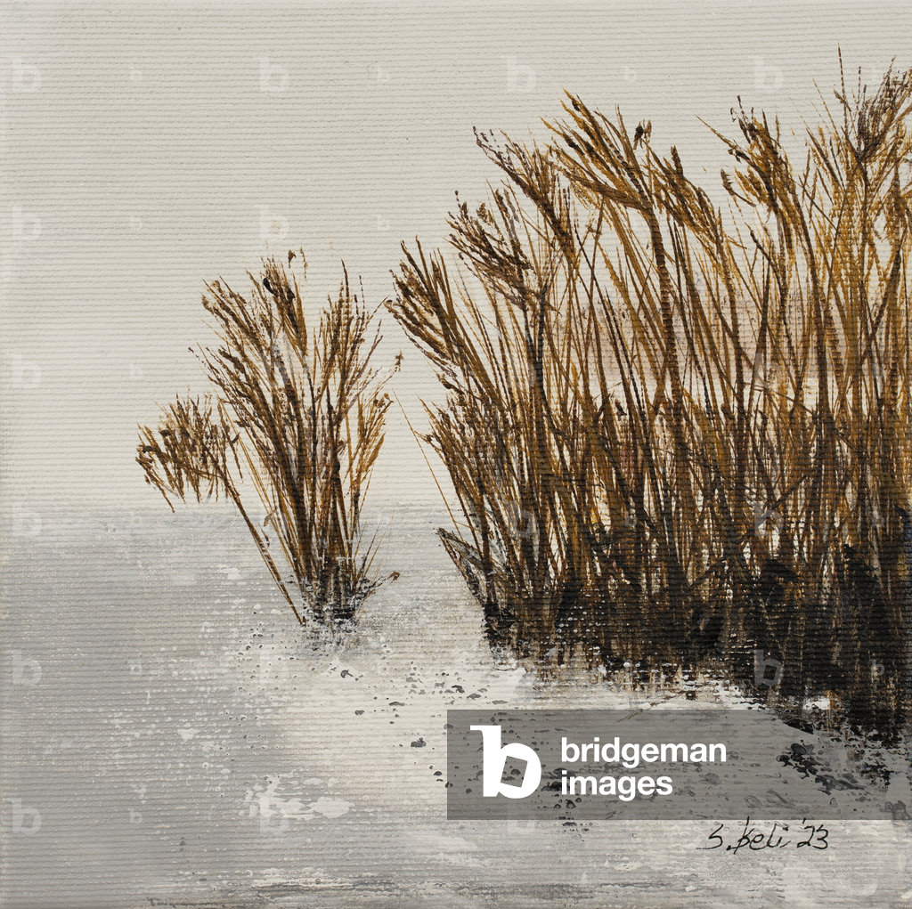 Image de Peinture représentant Hiver au bord de la mer 2023 par Sandy Iseli