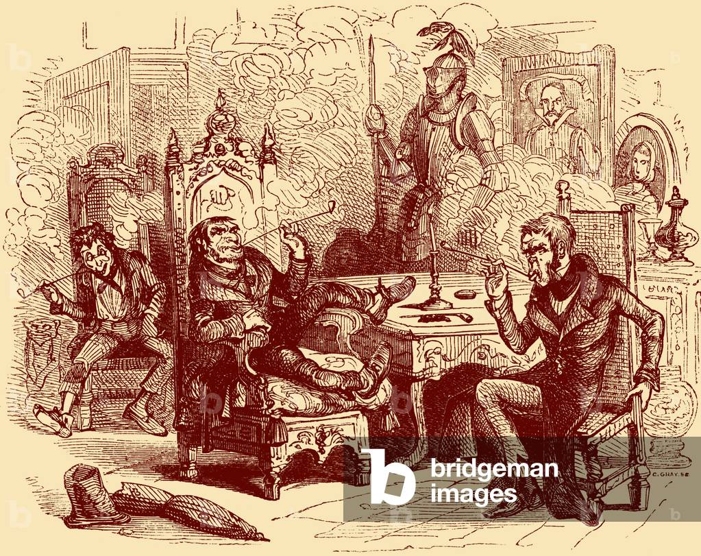 Image de Livre représentant “Old Curiosity Shop” de Charles Dickens 1801 par Hablot Knight Browne